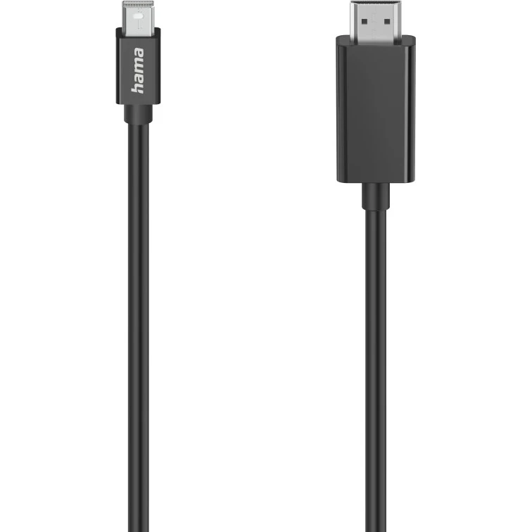 Cablu Hama Video Mini DI Plug HDMI Negru