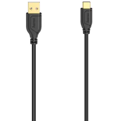 Cablu de Date Flexi Slim USB 2.0 Negru