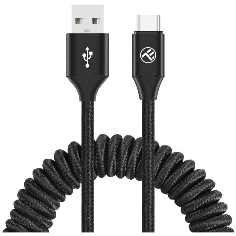 Cablu Extensibil USB - Type-C 3A 1.8m Black
