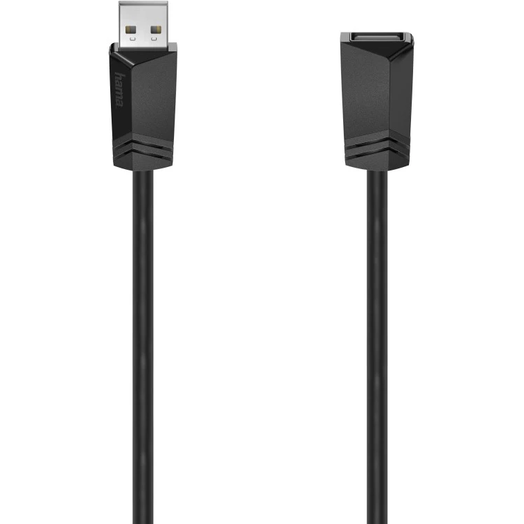 Cablu de Date Extensie USB 2.0 Negru