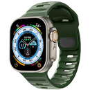 Icon Line compatibila cu Apple Watch 4/5/6/7/8/SE 38/40/41mm Army Green