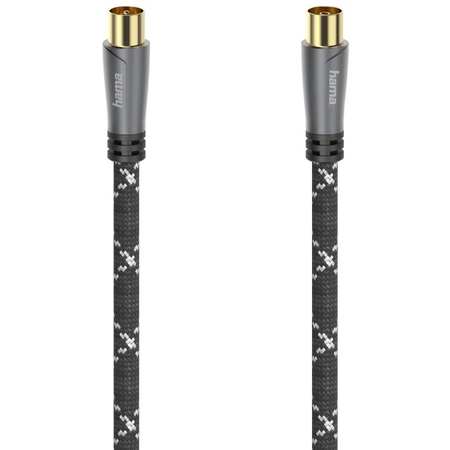 Cablu Hama Antena Coaxial Plug Metal