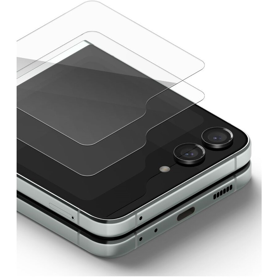 Folie protectie Tempered Glass compatibil cu Samsung Galaxy Z Flip 5 Clear