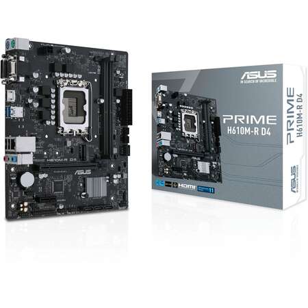 Placa de Baza ASUS PRIME H610M-R D4 Intel H610 LGA 1700 PCIe 4.0 micro ATX