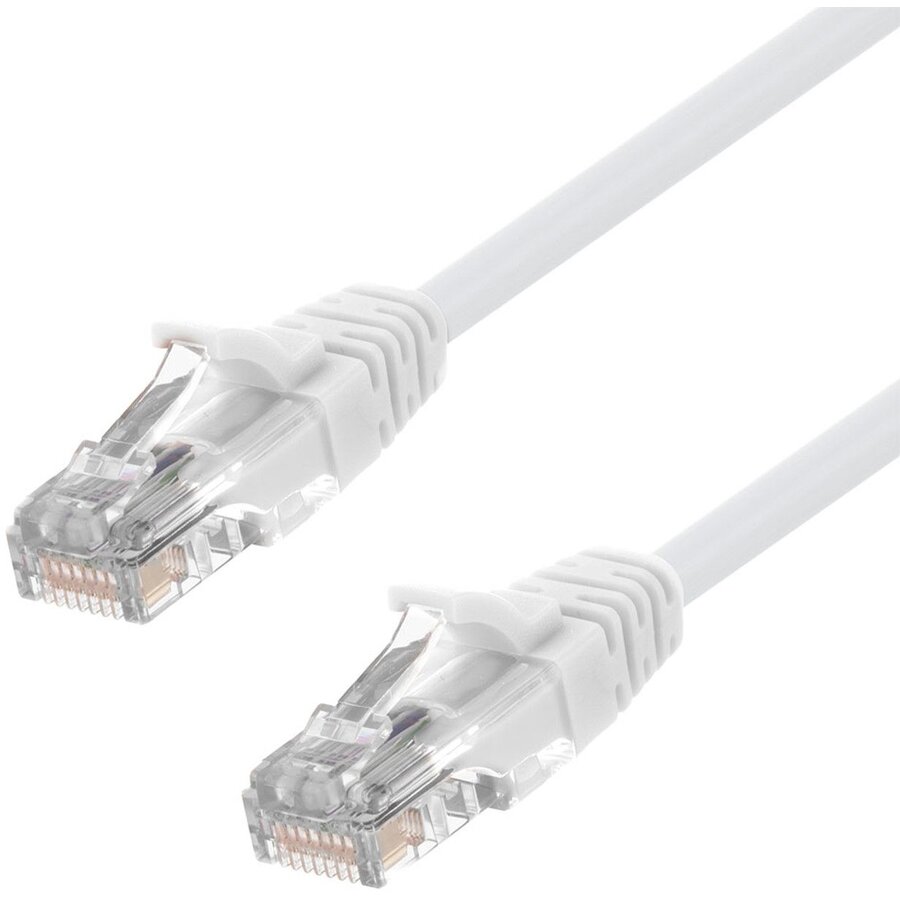 Patchcord FTP Cat6 1m White