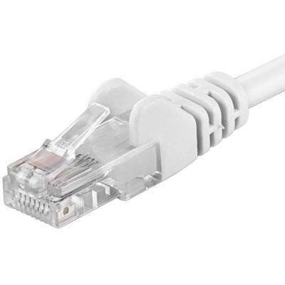 Patchcord UTP Cat6 5m White