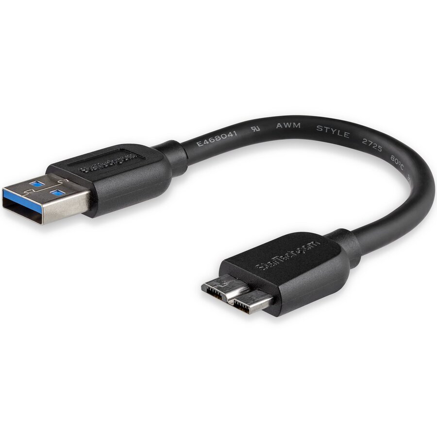 Cablu USB 0.15m Black