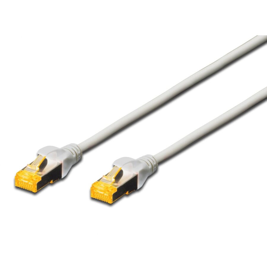 Patchcord S/FTP Cat 6A 0.25m Blue