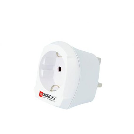 Adaptor Priza 1.500230-E EU - UK Alb