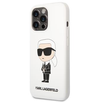 Husa Karl Lagerfeld iPhone 13 Alb