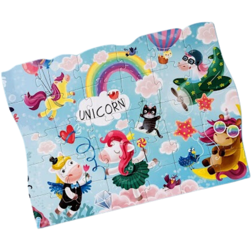 Puzzle Dodo Aventurile Magice ale Unicornilor 30 Piese 3 Ani+