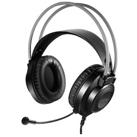 Casti Cu Fir Stereo Negru