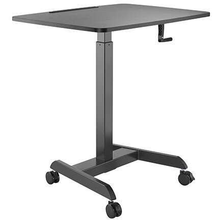 Workstation FWS08-4 Reglabil Inaltime Negru