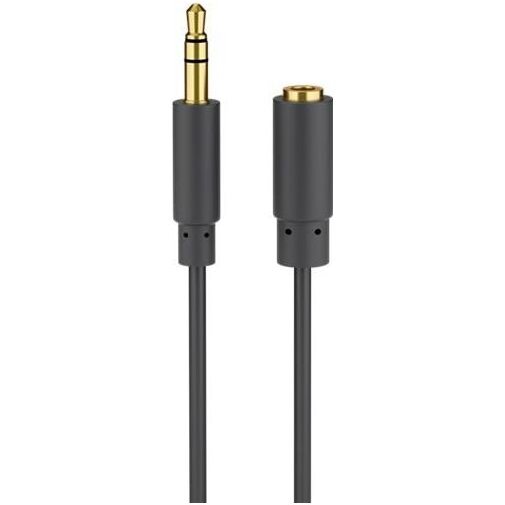 Cablu Audio Jack Stereo 3.5 mm Mama - 3.5 mm Tata Aurite 3m