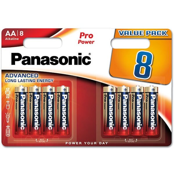 Baterie Pro Power AA pack of 8