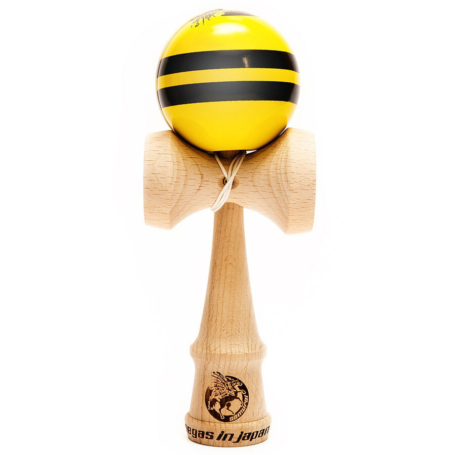 Kendama Samurai Lemn Yellow