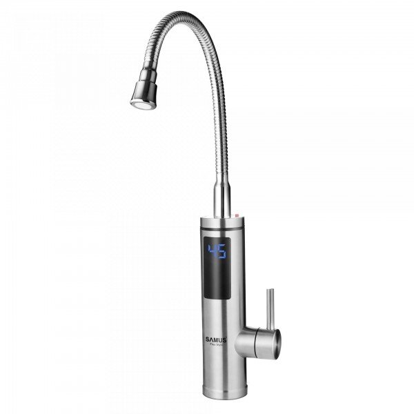 Robinet Electric Flex Style 3300W Maner Monocomanda Teava Inox