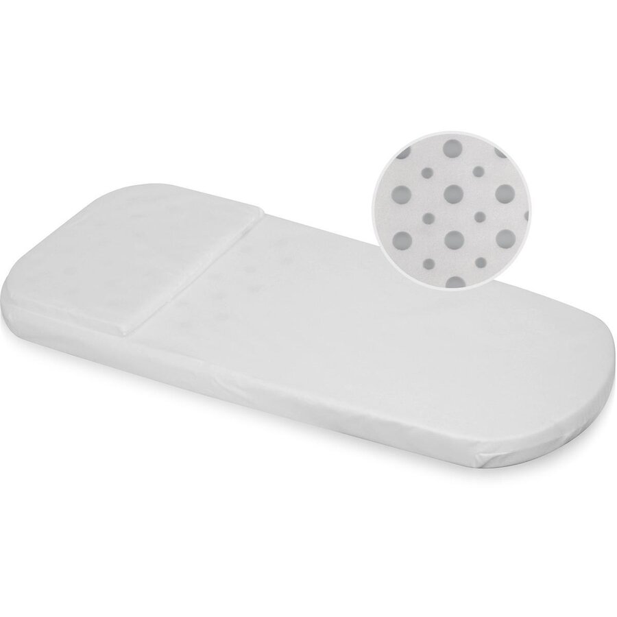 Set Saltea Și Pernuta Pentru Cărucior Lorelli Air Comfort Universal 33x80x3 cm Alb