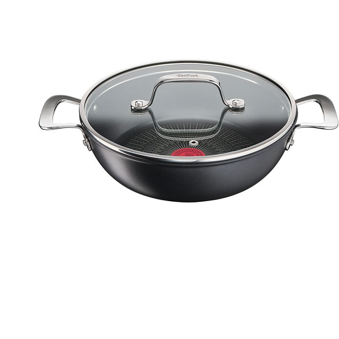 Cratita Capac Unlimited 3.5l 26cm Aluminiu Thermo Signal Negru