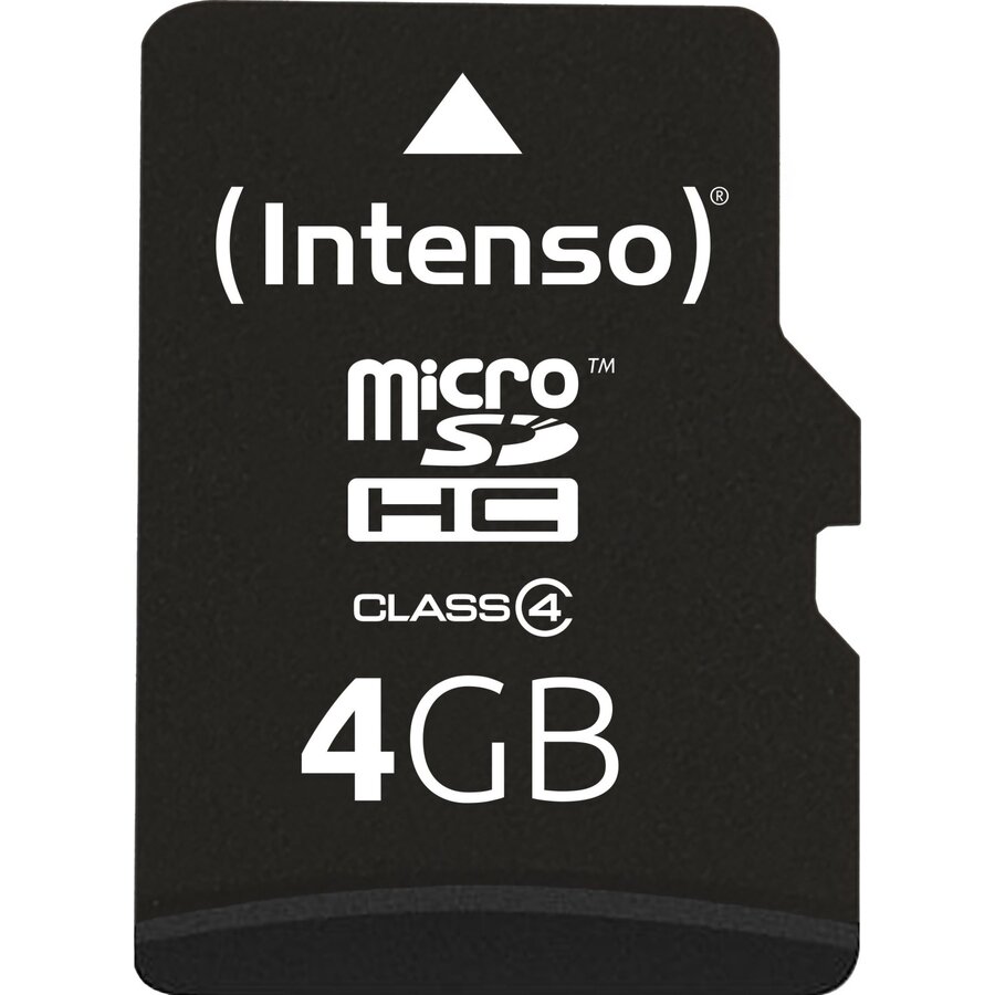 Card de Memorie 4GB MicroSD Clasa 4 + Adaptor SD