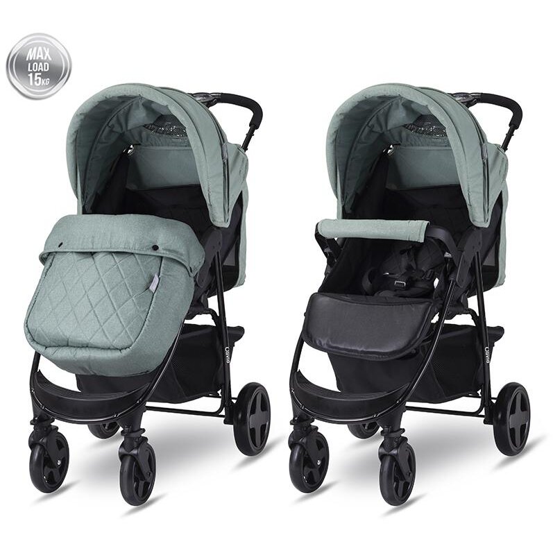 Carucior Sport Olivia Basic Cu Husa De Picioare Green Bay