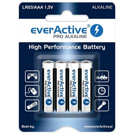 BATERIE ALCALINA LR03 BLISTER 4 BUC EVBATERIE ALCALINA LR03 BLISTIVER 4 BUC