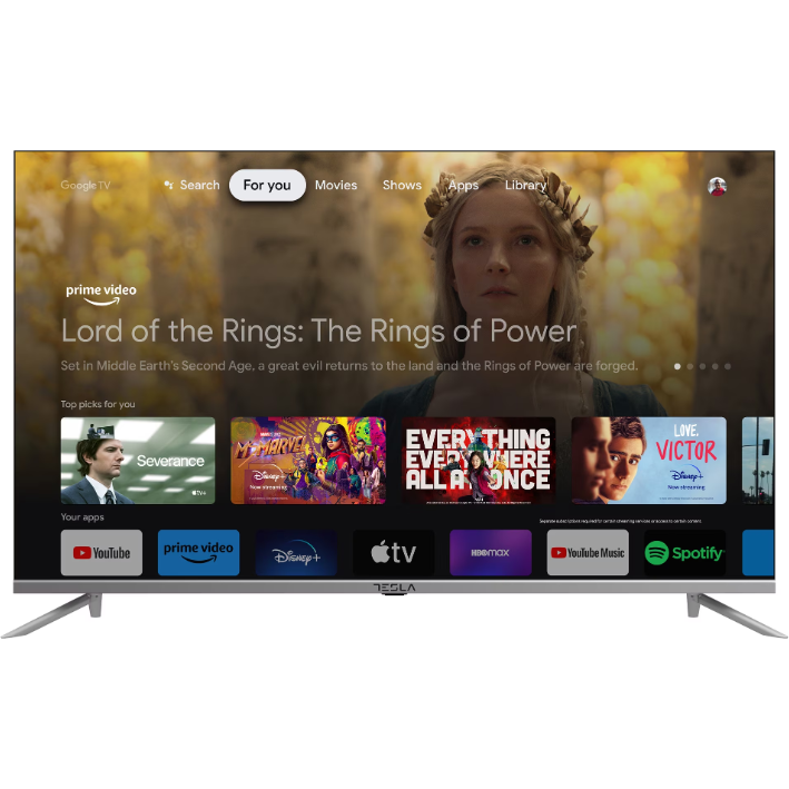 Televizor LED 43S635SFS 108cm Smart Google TV Full HD Clasa E Gri