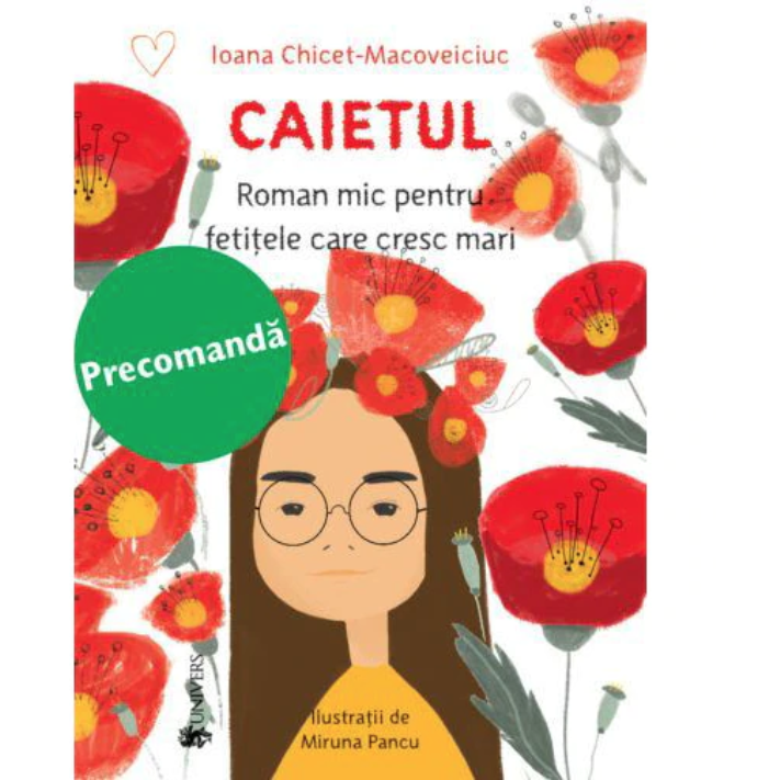 Caiet Univers Roman Mic Fetițele Care Cresc Mari Alb