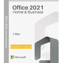 Office 2021 Home & Business MacOS 64 bit Asociere Cont MS Medialess