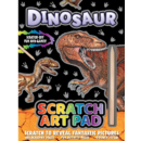 Fise Razuibile Activitati Dinozaur Scratch Art Pad Multicolor