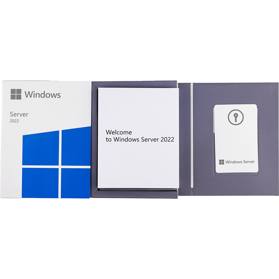 Sistem Operare Server Windows Server 2022 Standard OEM Retail FPP Multilanguage USB 3.0 Eticheta CoA