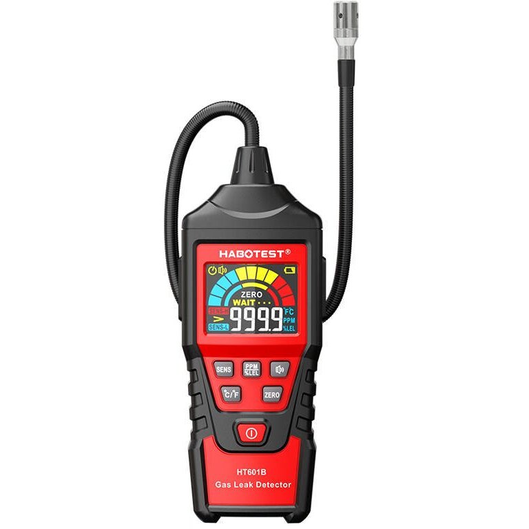 Detector Scurgeri Gaze Habotest LCD Black Red HT601B
