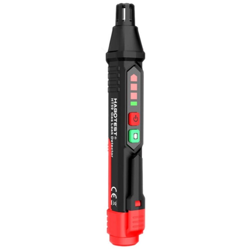 Detector de scurgeri de gaze HT59 Habotest LCD Black Red