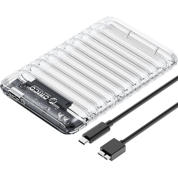 Rack Extern HDD 2.5inch 5Gbps 6TB USB 3.0 Transparent