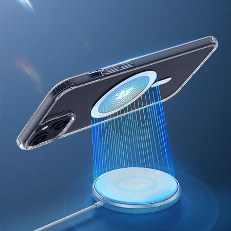 Husa DuxDucis CLIN MagSafe compatibila cu iPhone 15 Plus Clear