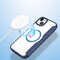 Husa DuxDucis Skin X Pro MagSafe compatibila cu iPhone 15 Blue