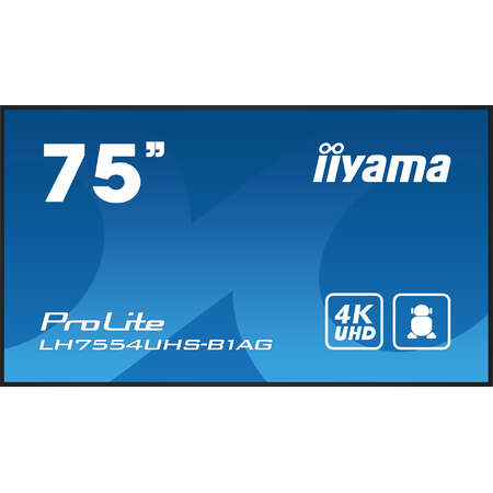 Display Profesional Iiyama ProLite UHD 75inch Black