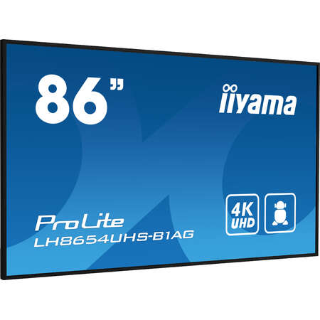 Display Profesional Iiyama ProLite UHD 86inch Black