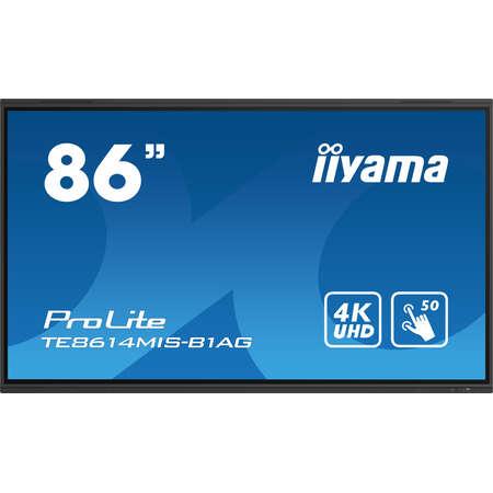 Monitor Profesional Iiyama ProLite 86inch 4K UHD Black