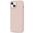 Silicone MagSafe compatibila cu iPhone 15 Plus Pink