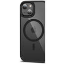 MAGMAT MagSafe compatibila cu iPhone 15 Plus Black/Clear