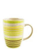 Set 3 Cani Ceramica 285 Ml Sara Verde