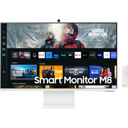 Monitor Smart Samsung LS27CM801UUXDU 27inch UHD White