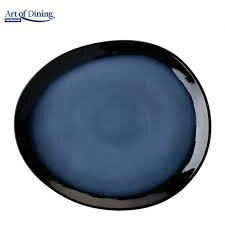 Set 4 Farfurii Ovale Ceramica 21 Cm Serenity