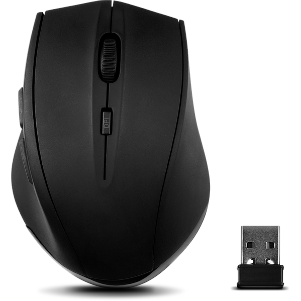 Mouse Calado Rubber Black