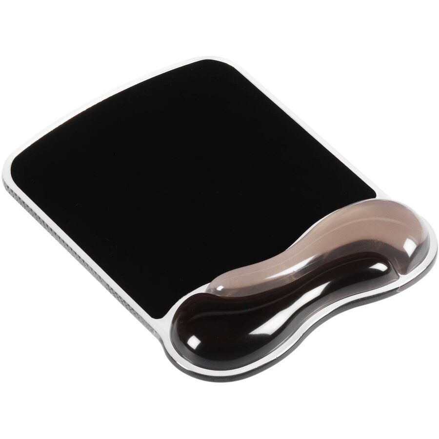 Mousepad Duo Gel Mouse Pad Wrist Rest Negru