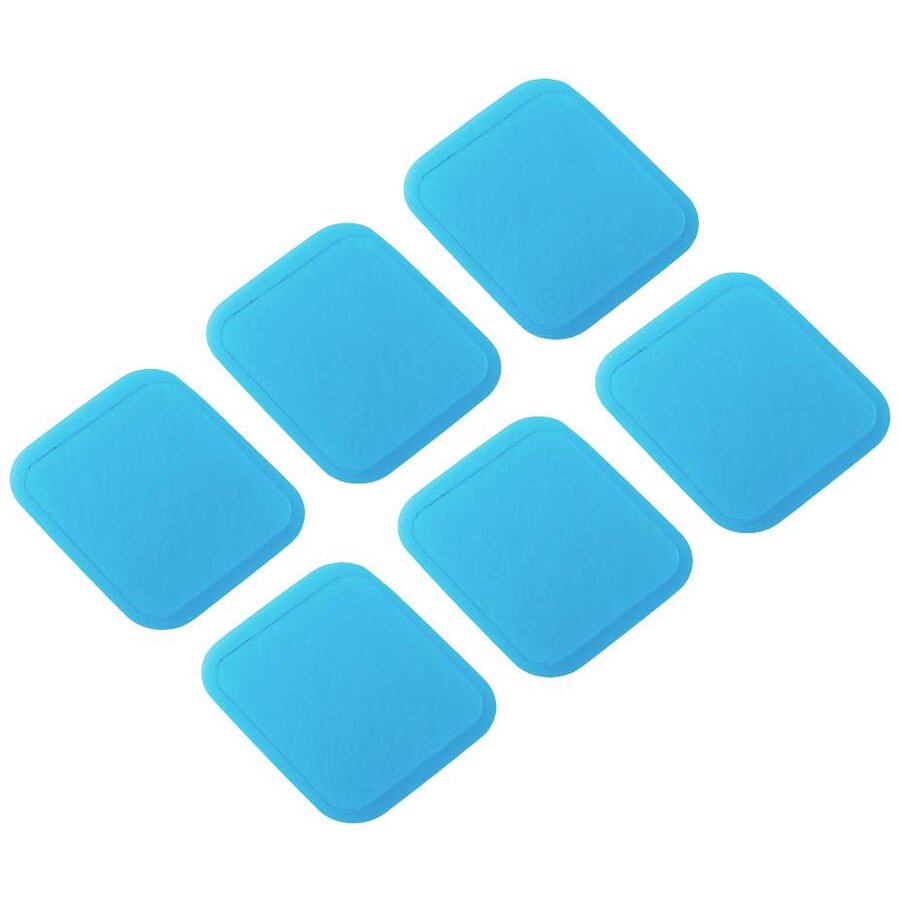 Aparat Masaj 6 Buc Paduri Gel Replacement set EM 50 Albastru