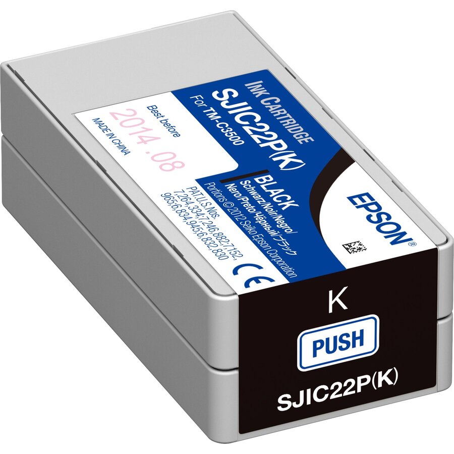 Cartuș Cerneală Epson SJIC22P 32.5ML Negru