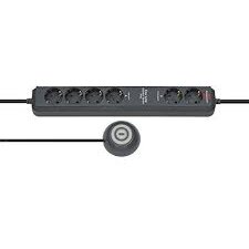 Priza Multipla Eco-Line Comfort Black S 6x Plug