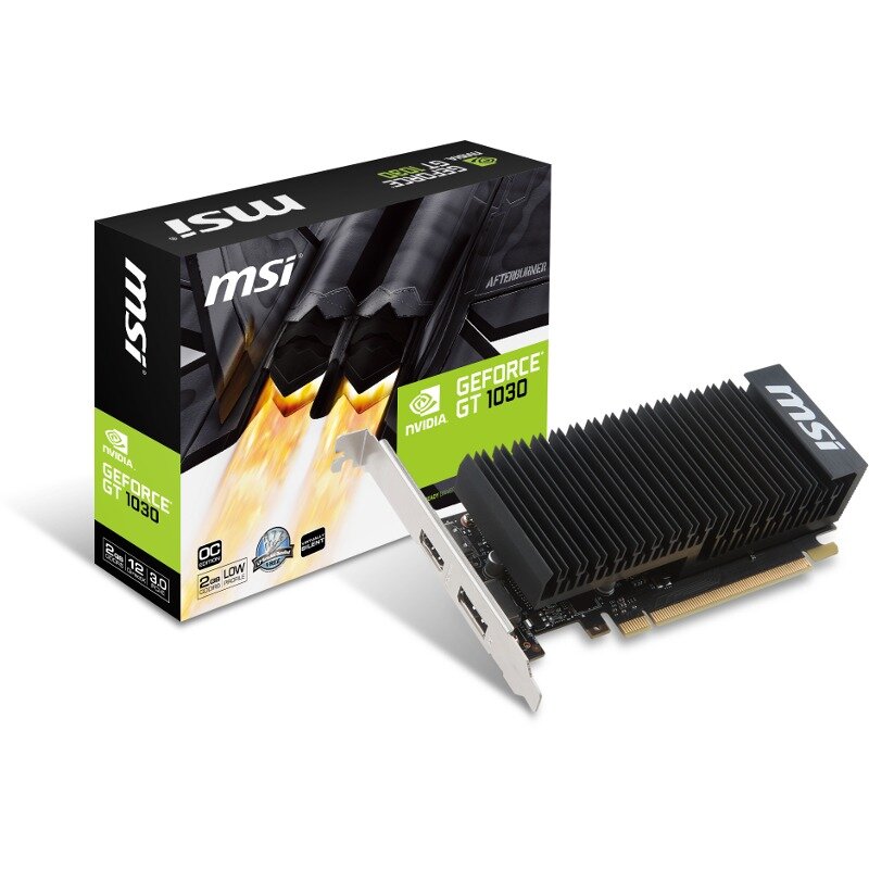 Placa Video GeForce GT 1030 2GH LP OC 2GB GDDR5 64-bit